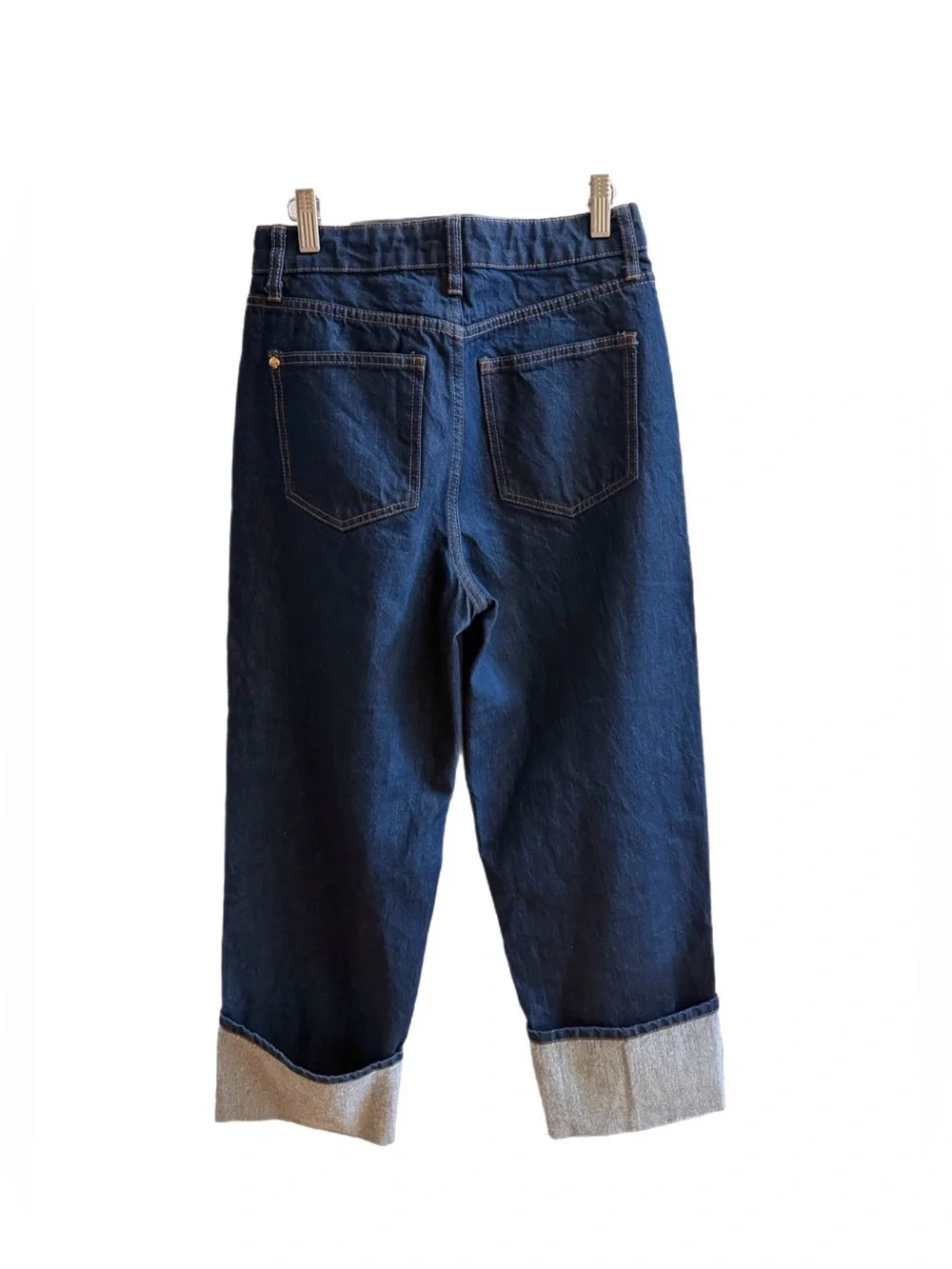 kate Spade Wide Cuff Jeans